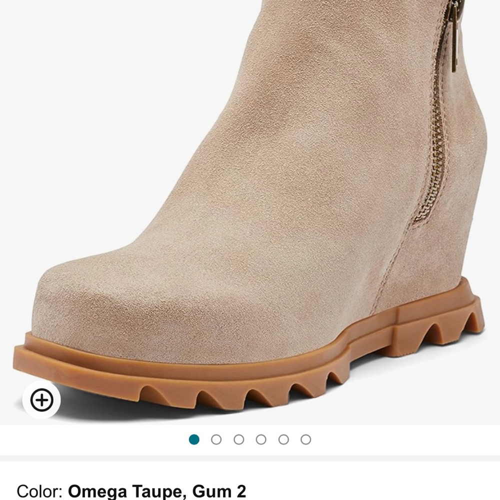 Sorel women’s 8.5 NWT Joan Of Arctic Wedge III Zip Boot - Women's